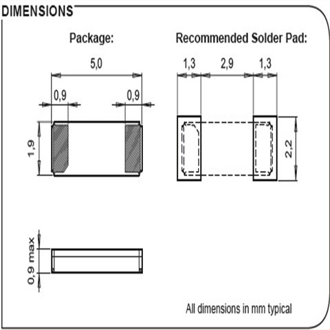 CC4V-T1A-32.768k-12.5pF-20PPM-TB-QA無(wú)源晶體,美國(guó)晶振品牌微晶CC4V-T1A