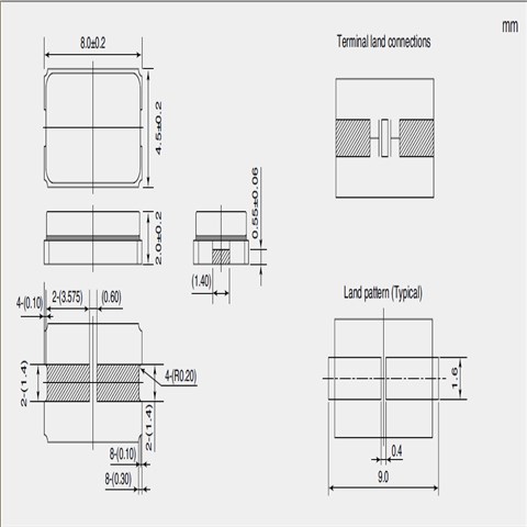 NDK晶振,貼片晶振,NX8045GE晶振,進(jìn)口SMD晶振