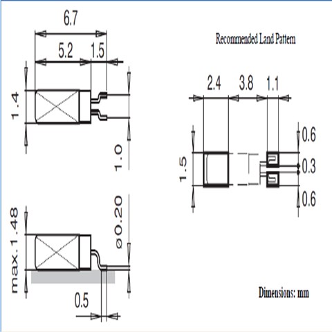 AB26TRQ-32.768KHZ-T,ABRACON圓柱晶振,32.768K插件晶振
