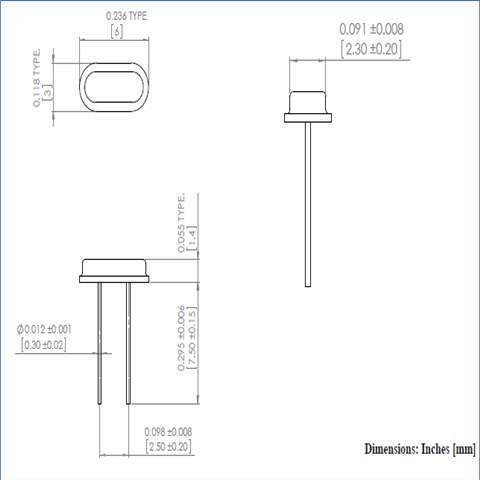 Abracon晶振,石英晶振,ABL6M晶振,無(wú)源石英晶振