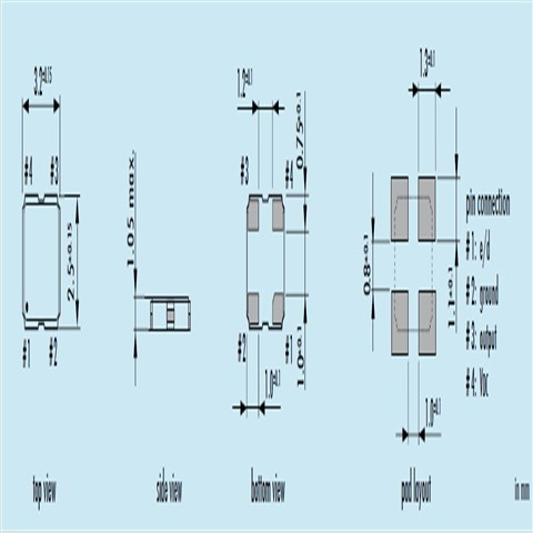 Jauch晶振,O 24.0-JO32-B-1V3-1-T1-LF,3225mm,6G無線模塊晶振
