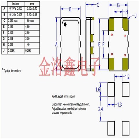 壓控溫補(bǔ)晶振,TCD4振蕩器,削峰正弦波晶振,5032振蕩器,Pletronics晶振,TCD4027-26.0M