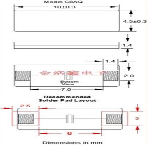 FC8AQCCMC3.6864-T1,汽車級(jí)晶體,FC8AQ貼片晶振,FOX晶振