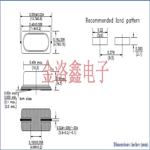ABLS-4.9152MHZ-K4T,耐高溫晶振,車載設(shè)備晶振