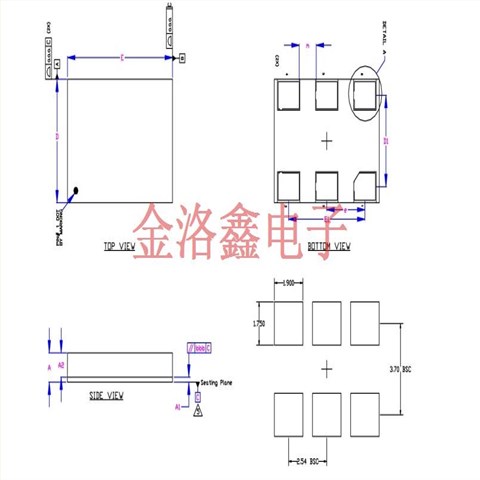 MX575ABC25M0000,Microchip微芯晶振,7050陶瓷貼片晶振