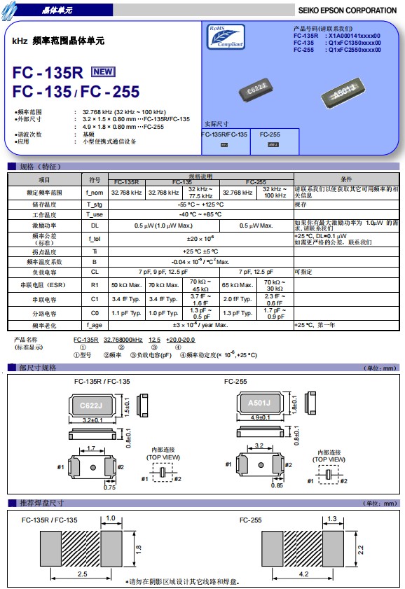 FC-135，F(xiàn)C-135R,FC-255