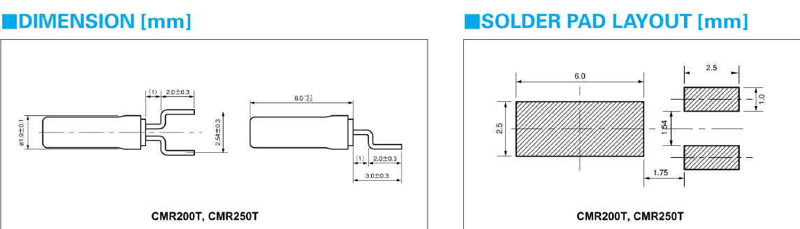 2060石英晶體諧振器,無(wú)源圓柱石英晶體,CMR250T晶振 2060石英晶體諧振器,無(wú)源圓柱石英晶體,CMR250T晶振