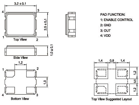 TXC晶振,32.768K有源晶振,7XZ晶振,7XZ-32.768KDA-T晶振 TXC晶振,32.768K有源晶振,7XZ晶振,7XZ-32.768KDA-T晶振